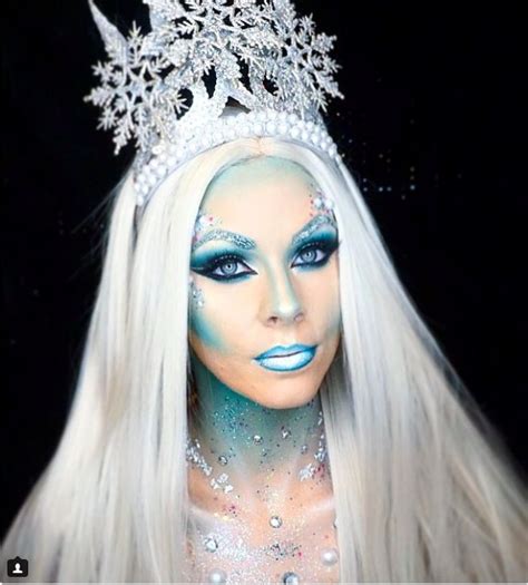 28 Ice Queen Halloween Makeup Looks That Are Chill AF | Ice queen
