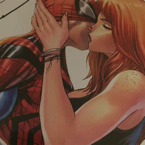 Introducir 50 Imagen Spiderman Y Mary Jane Beso Dibujo Abzlocal Mx
