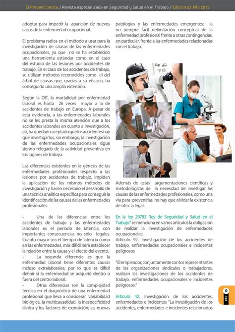 Revista El Prevencionista 3era Edición By Apdr Asociación Peruana De