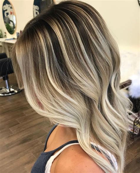 Delicate ash brown highlights for brunette hair if you just want a touch of glamour, subtle. Stunning balayage using contrast and depth to highlight ...