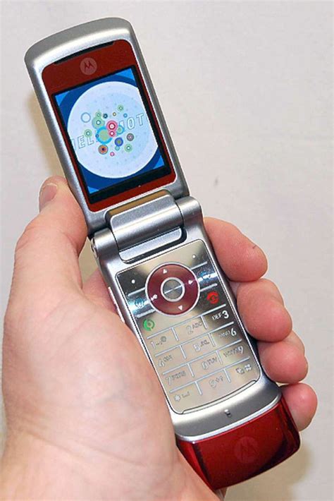Motorola Moto Krzr K1 Verizon Wireless Camera Flip Cell Phone Red K1m