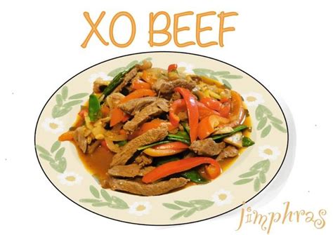 Velveting Meat Xo Beef Recipe By Jimphras Kitchen Cookpad