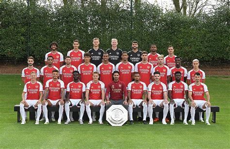Arsenal Mens First Team Squad 202324 Our Beautiful Pictures Are