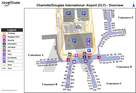 Arrival Charlotte Airport Map Cak Airport Map Akron Canton Airport