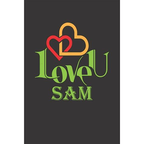 I Love You Sam Fill In The Blank Book To Show Love And Appreciation