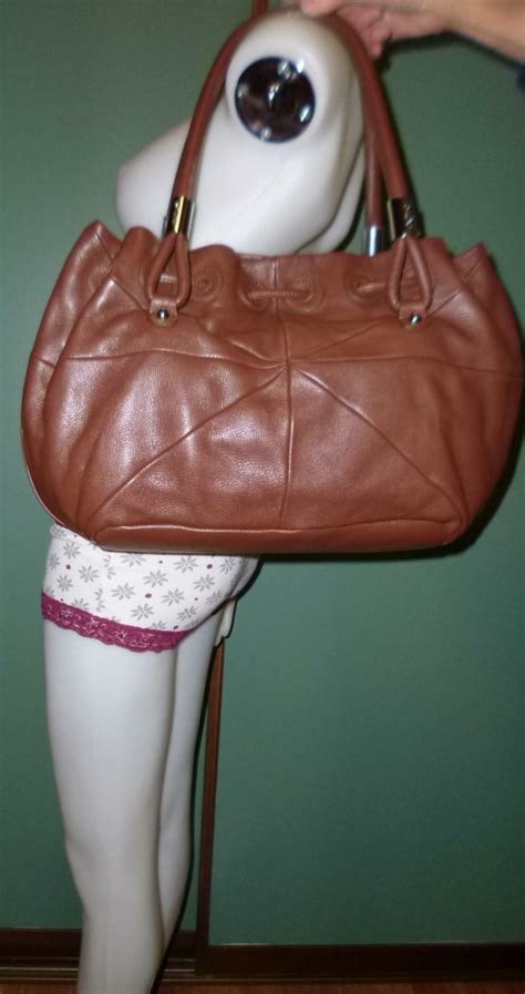 Brand New Oroton Large Linea Bag Rrp Genuine Butter Soft Leather