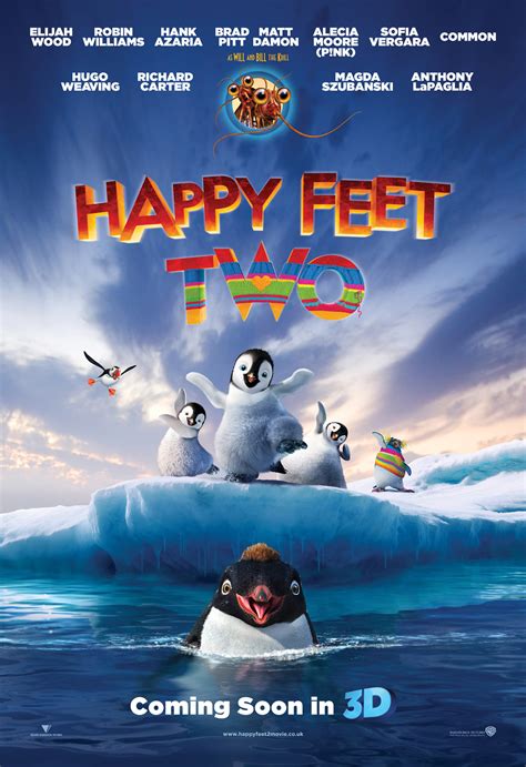 Download Happy Feet Two Movie Poster Desktop Wallpaper By Annettej