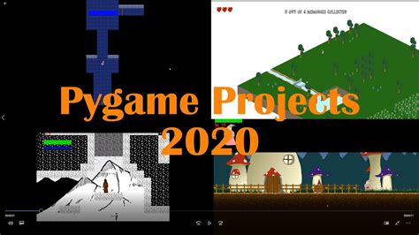 Pygame Projects 2020 Youtube