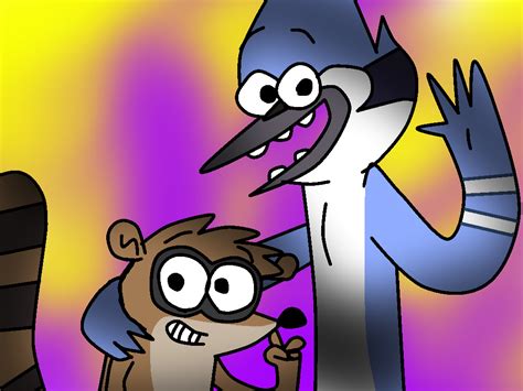 Mordecai And Rigby By Lotusthekat On Deviantart