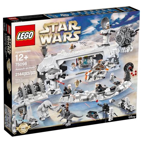 Lego Unveils Detailed Hoth Themed Star Wars Set Slashgear