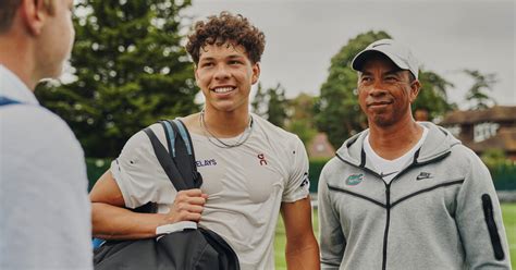 Ben Shelton Arrives At Wimbledon With His Father As Coach The New York Times