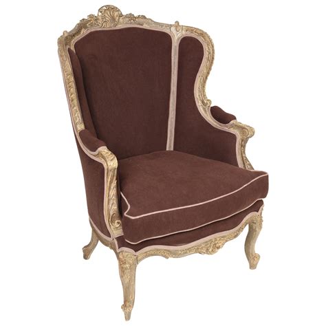 Louis Xvi Style Painted Bergere At 1stdibs