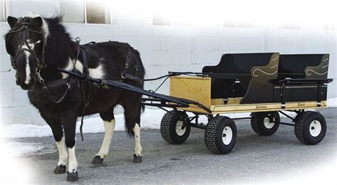 Amish Wooden Miniature Pony Wagons Amish Pleasures