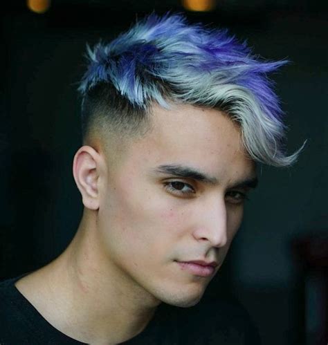 Show Off Your Dyed Hair 10 Colorful Mens Hairstyles Men Hair Color
