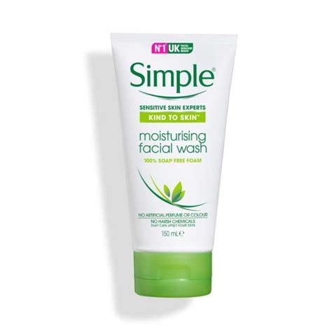 Simple Moisturizing Facial Wash 150ml Shopee Malaysia
