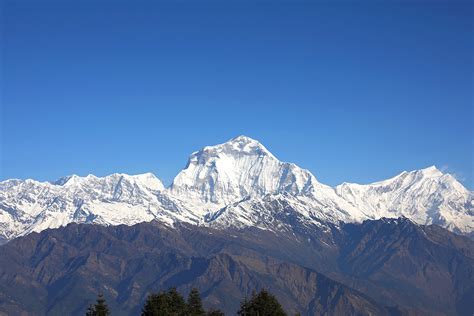 Annapurna Range Nepal Beautiful Mountains Photober Free Photos