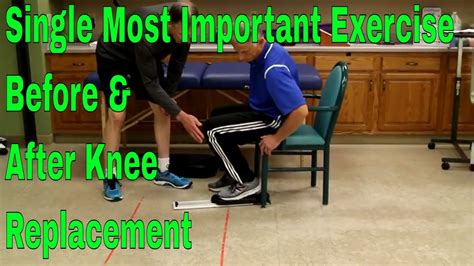 Single Most Important Exercise Before After Knee Replacement YouTube