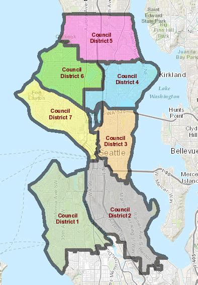 King County Boundary Map