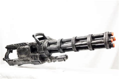 Minigun Chaingun Fake Toy Rifle Gun Prop For Cosplay Etsy