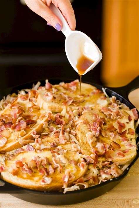 Maple Bacon Hash Brown French Toast Casserole Cupcake Project