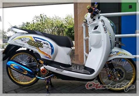 Gallery inspiration modification scoopy old by savescoopykarbu. √ 2019 Modifikasi Scoopy Terbaru : Babylook, Thailook ...