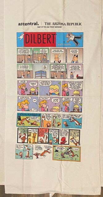 Comic Book Bath Towels Dilbert And Calvin Hobbes Ebay