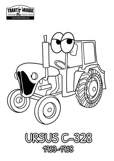Traktory Kolorowanki Ursus Bliss