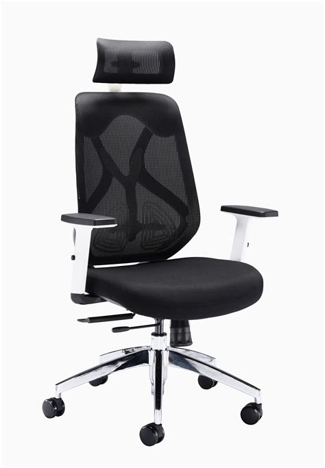 Nowadays, office chairs with wheels, or castors, are very common. RZ Futuristic Adjustable Mesh Swivel Office Desk Chair White Frame - NEW | eBay
