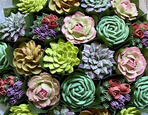 For The Home Australia These Edible Succulent Cakes Are What Sweet