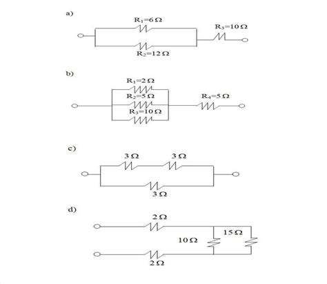 Determine A Resistência Equivalente Das Associações Esquematizadas A Seguir