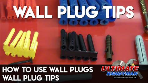 How To Use Wall Plugs Wall Plug Tips Youtube