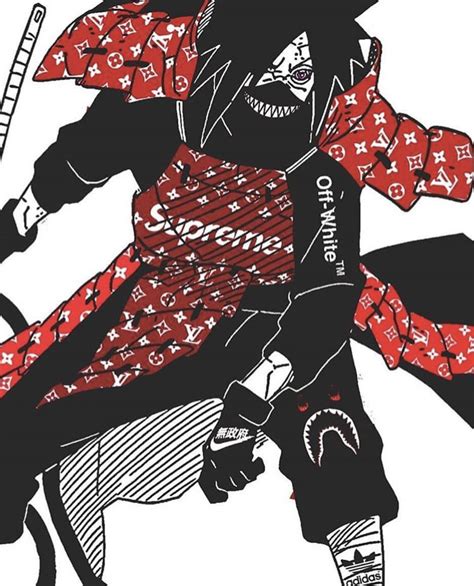 Naruto Gucci And Supreme Wallpaper Image Result For