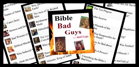 Bible Bad Guysand Girls Amazonit Appstore Per Android