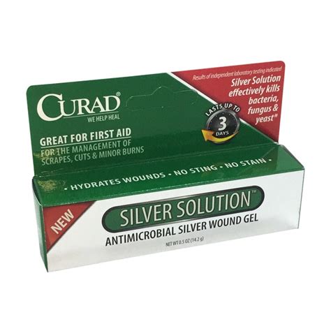 Curad First Aid Antimicrobial Gel Silver Solution From Schnucks Instacart