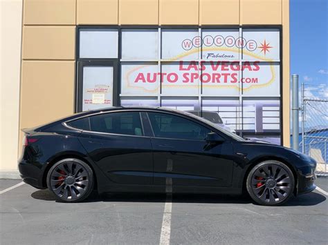 2021 Tesla Model 3 Performance 2021 Tesla Model 3 Black With 1445