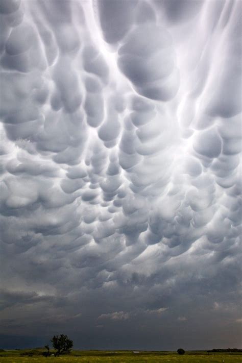 Big Cloud Landscape Pictures Mammatus Clouds Clouds