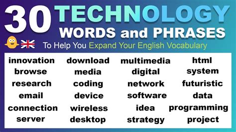 30 Technology English Words And Phrases To Help You Expand Your English