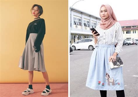 Korean Style Untuk Hijab Fashion Lihat Inspirasinya Yuk