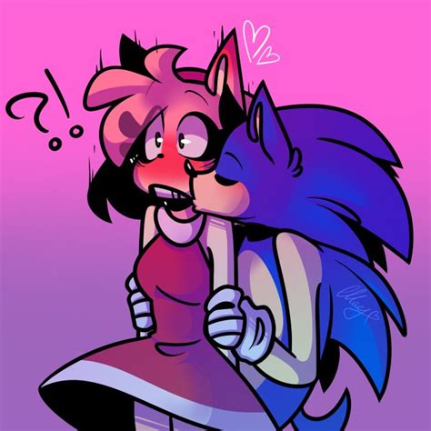 Game Sonic Sonic Boom Amy Rose Sonamy Comic Sonic Fan Characters