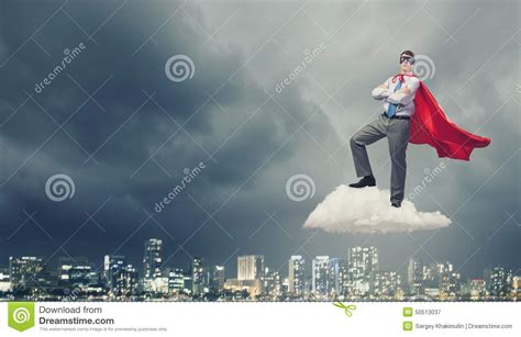 Brave Super Hero Stock Image Image Of Help Male Super 50513037