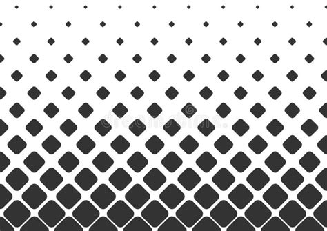 Abstract Black And White Dots Halftone Background Stock Vector