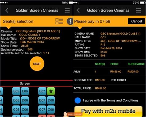 Some of us love to watch a movie but cannot imagine doing it without a snack. Review: Updated Golden Screen Cinemas (GSC) mobile app ...