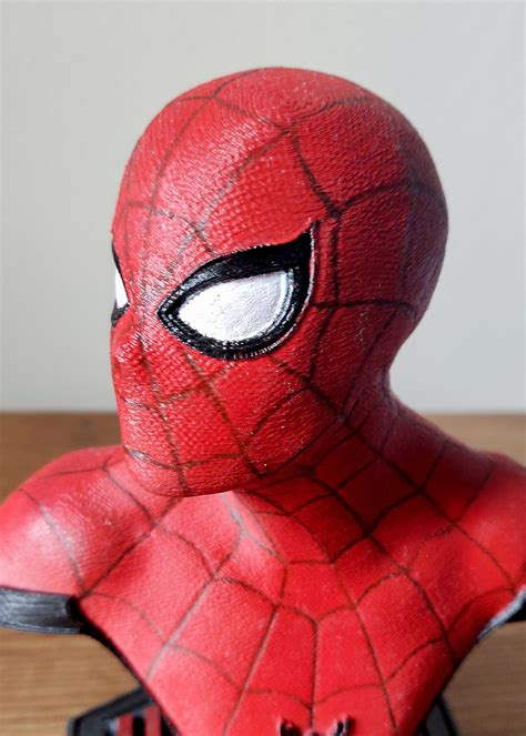 Spiderman Homecoming Bust Figure 16cm Tall Etsy