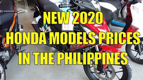 Buy automatic honda motorcycles & scooters and get the best deals at the lowest prices on ebay! New 2020 Honda Models. Prices In The Philippines. - YouTube