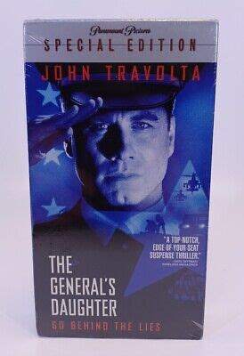 THE GENERAL S DAUGHTER W John Travolta Special Edition VHS Movie New