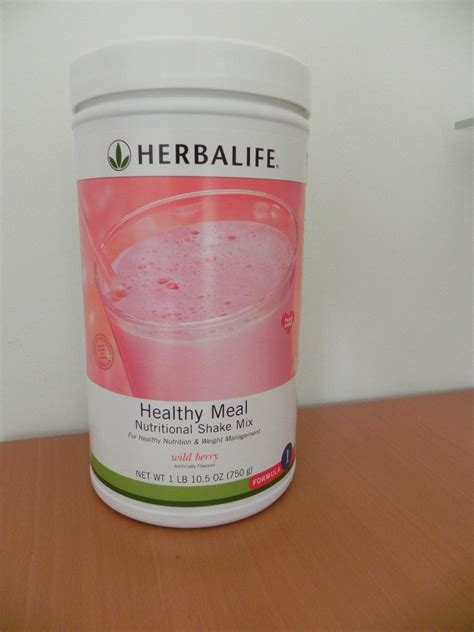 Herbalife F1 Nutritional Shake Mix Wild Berry 750g Formula 1 Shapeworks