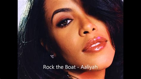 Aaliyah Rock The Boat Audio Only Youtube