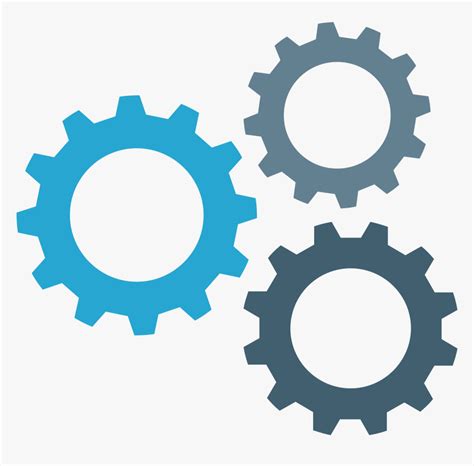 Gear Clipart Gear Box Blue Setting Icon Png Transparent Png Kindpng