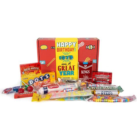 Buy Retro Candy Yum Candy From 1973 Vintage Candy Box With 30 Kinds
