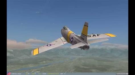 Dcs F86 Sabre Ai Dogfight Youtube